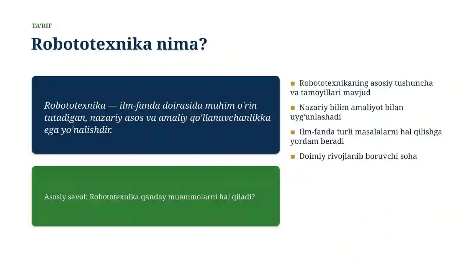 Robototexnika Ta'siri va oqibatlari 4