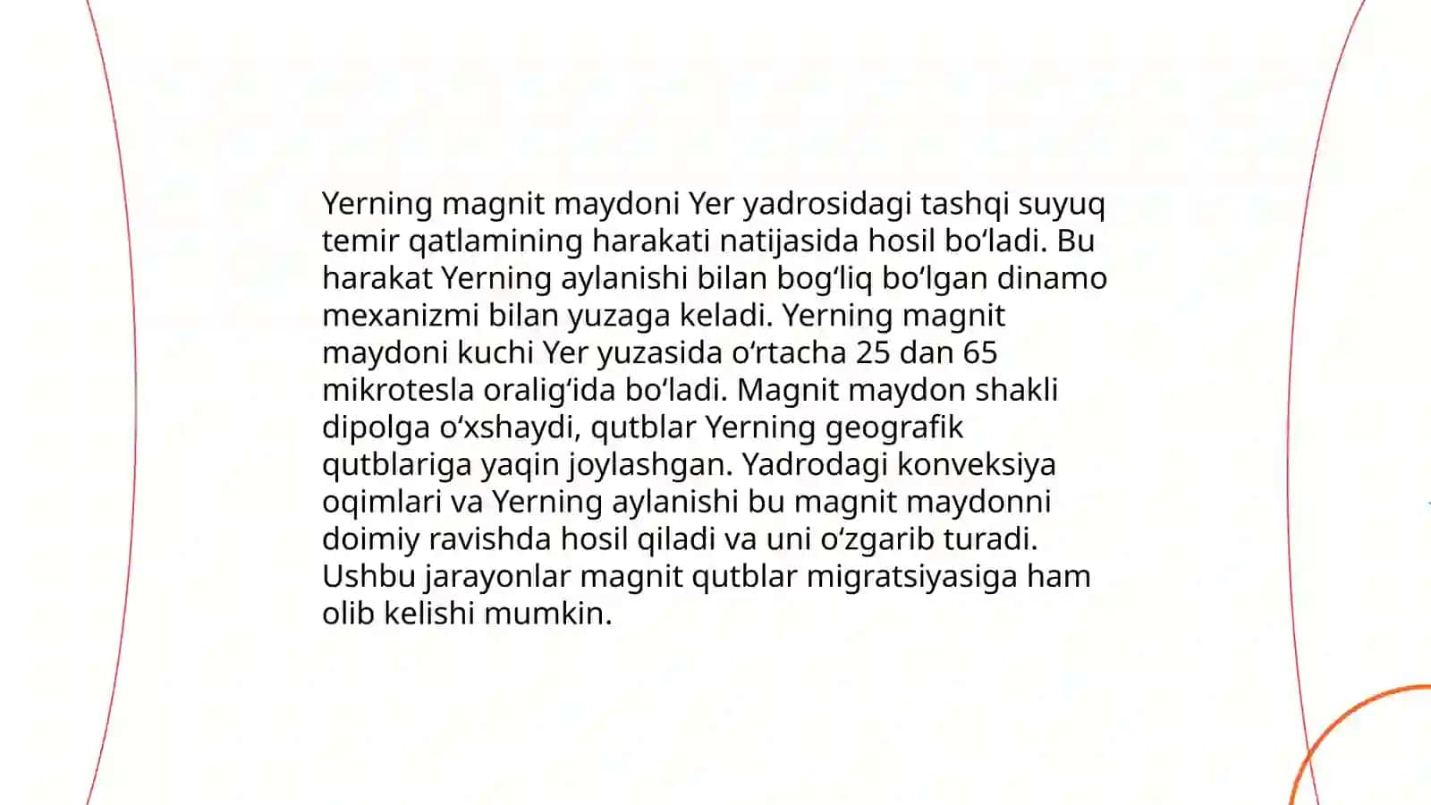 Yerning magnit maydoni 4