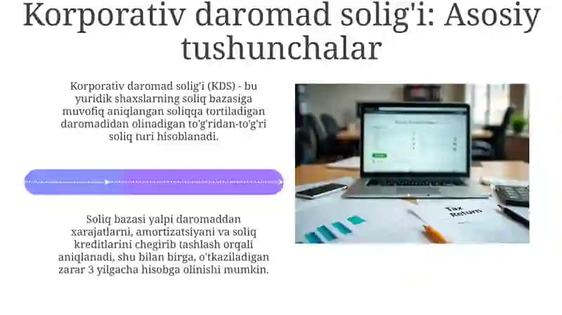Korporativ daromad solig'i stavkalari 4