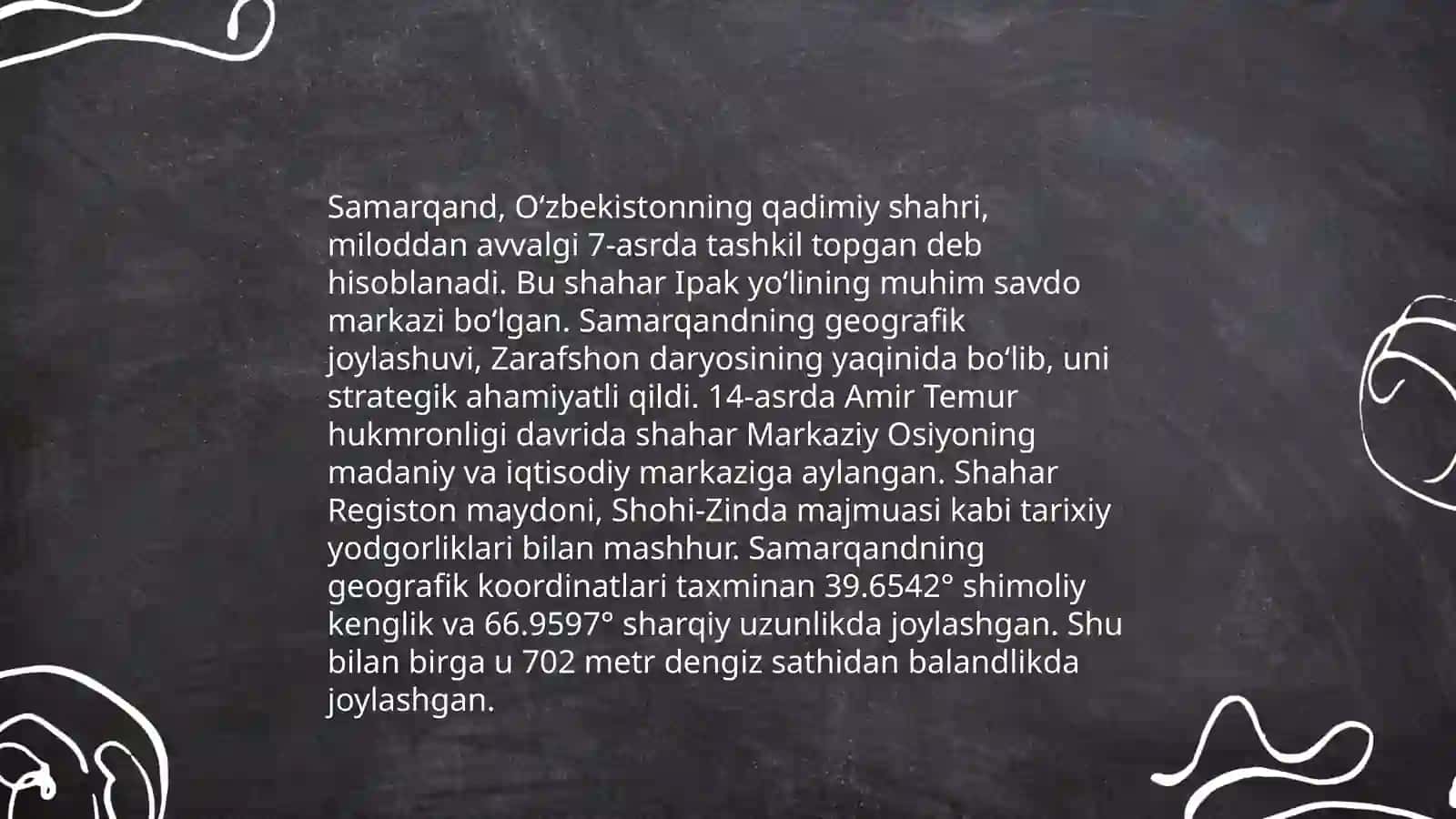 Tabiiyot va geografiya fanlaridan interaktiv taqdimot (prezentatsiya)lar tayyorlash 4