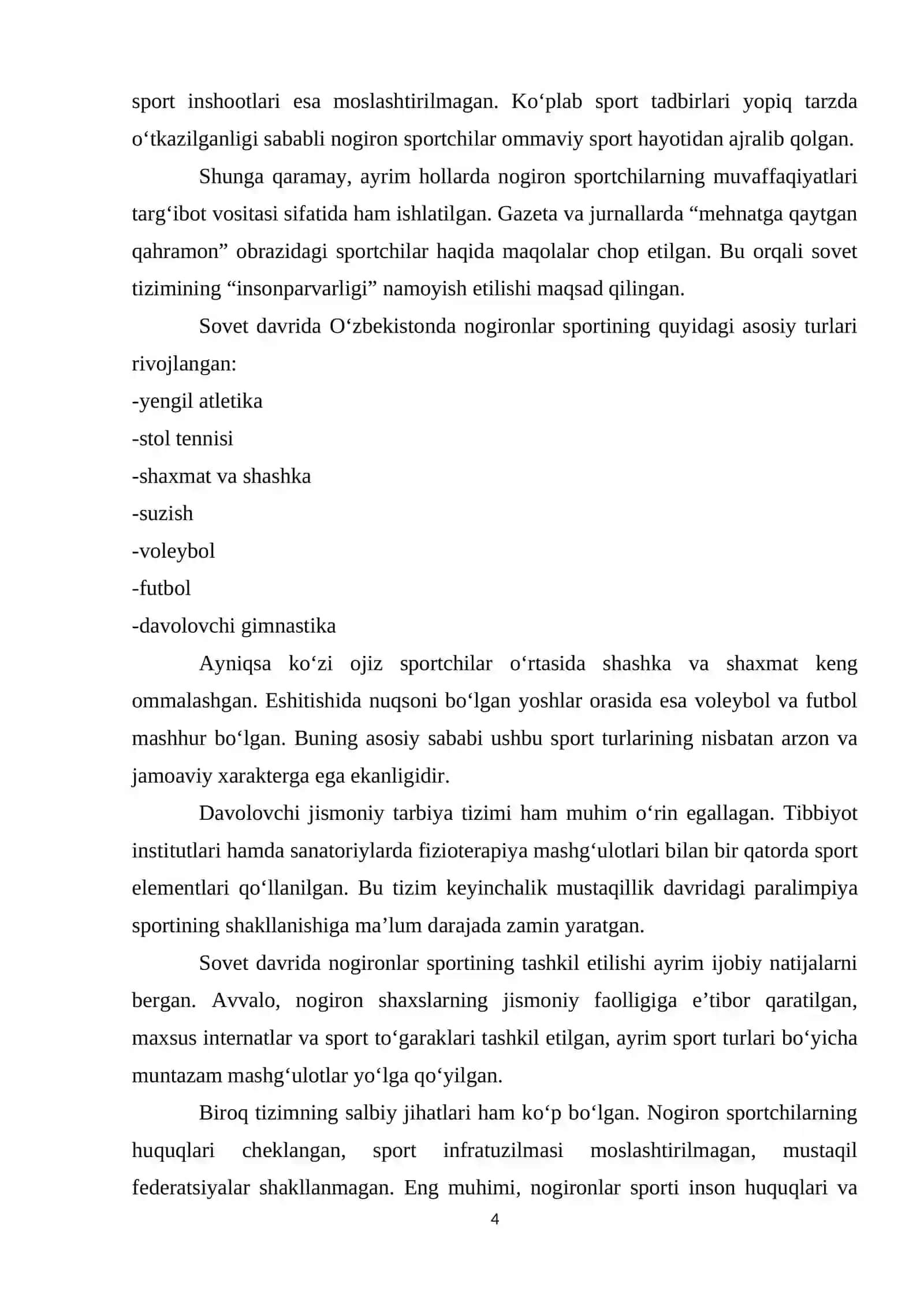 SОVET DАVRIDА ОʻZBEKISTОNDА NОGIRОNLАR SPОRTINING DАVLАT SIYОSАTI DОIRАSIDА TАSHKIL ETILISHI 4