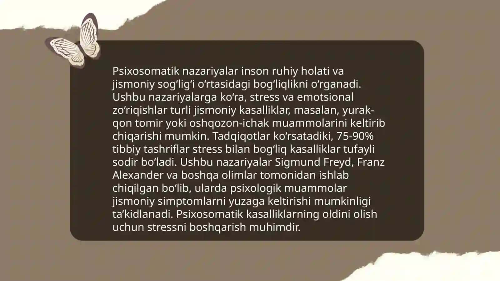Psixosomatikaning ta‘rifi va asosiy tushunchalari 4
