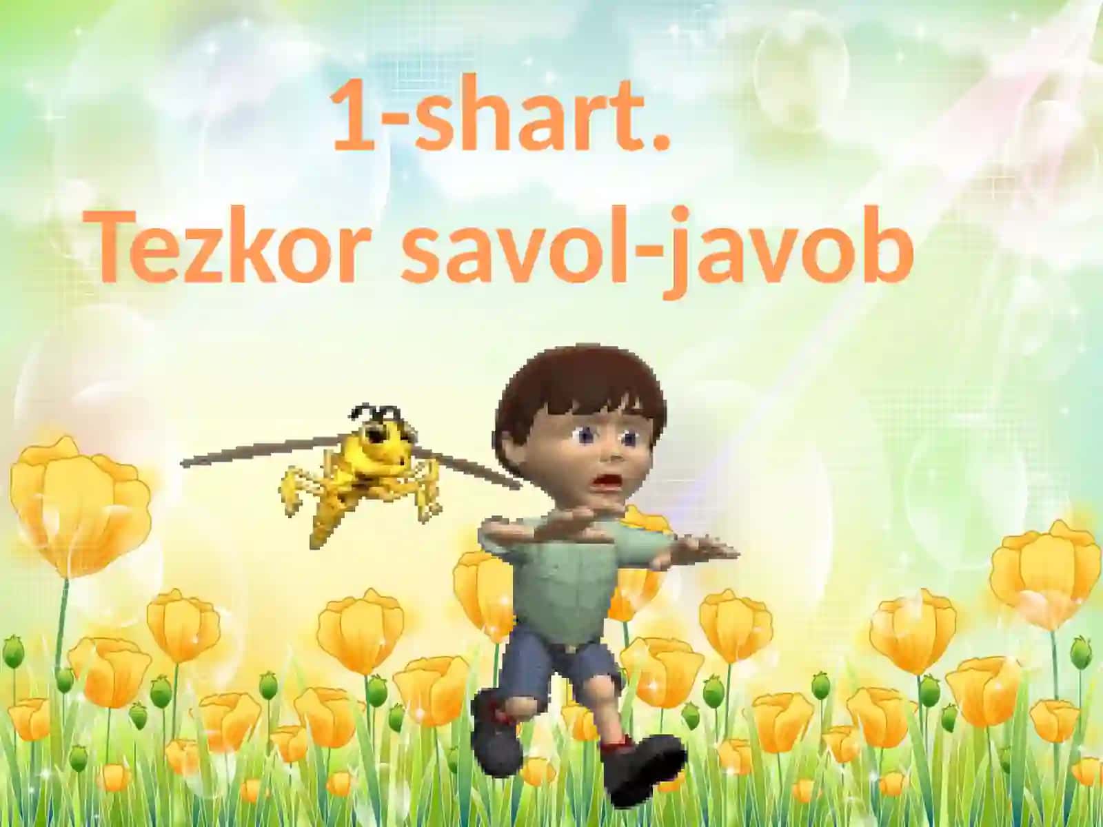 4-sinf Matematika 'O'yla, izla, top bellashuvi' taqdimot 4