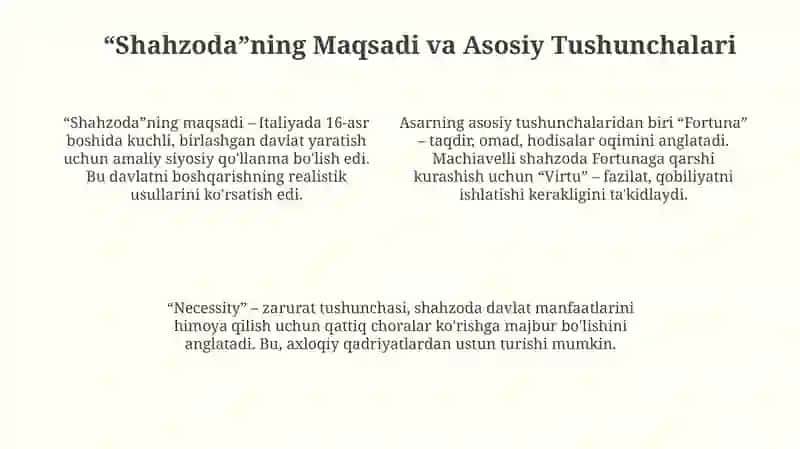 Makiavellining “Xukmdor” asari 4