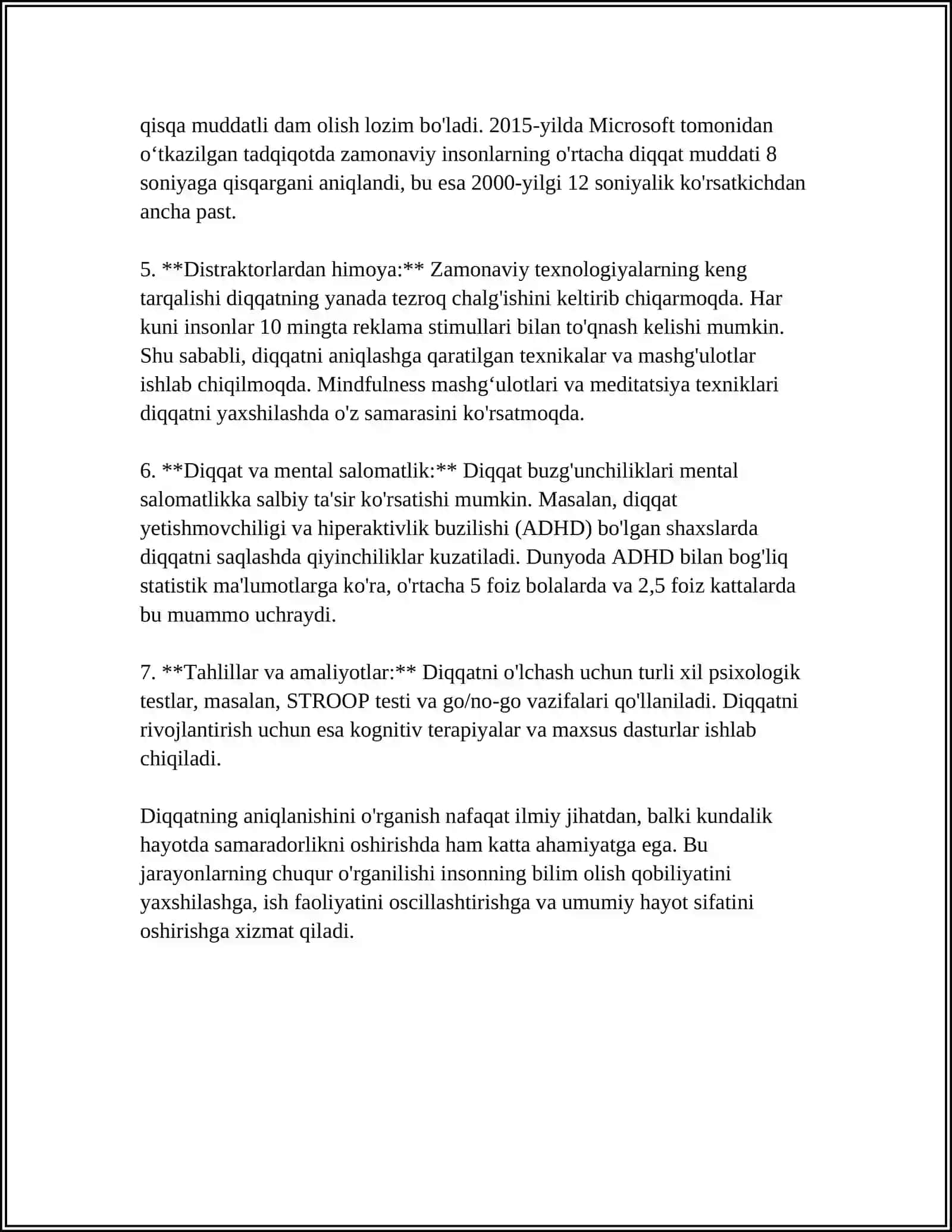 DIQQAT HAQIDA TUSHUNCHA 4
