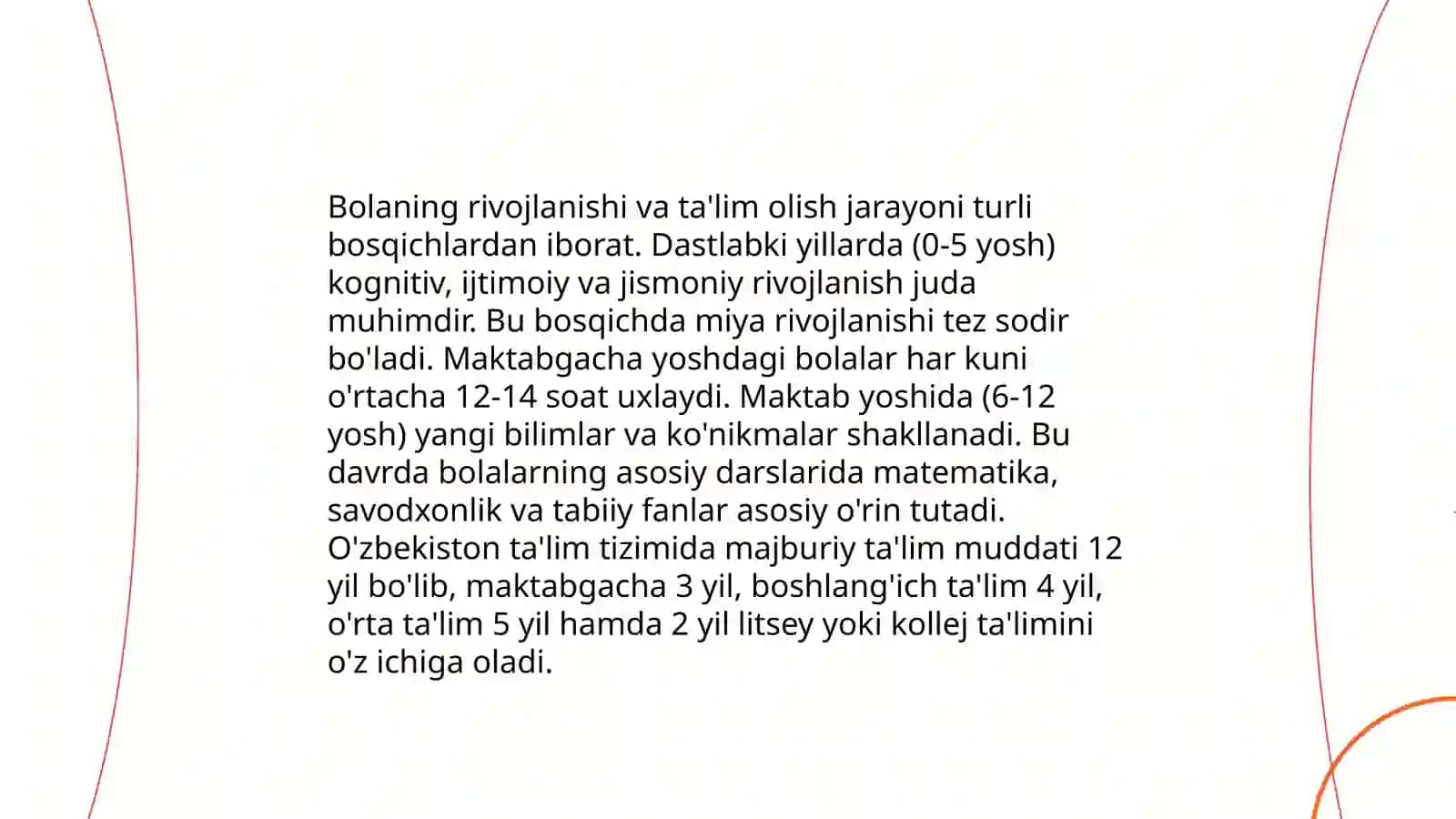 Maktabgacha taʼlim-uzluksiz taʼlimning boshlangʻich boʻgʻini 4