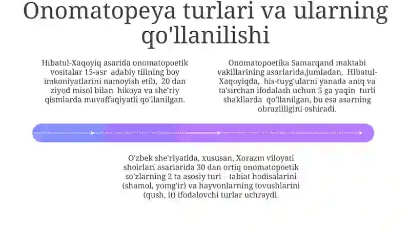 Hibatul-xaqoyiq asaridagi onamatsiya 4