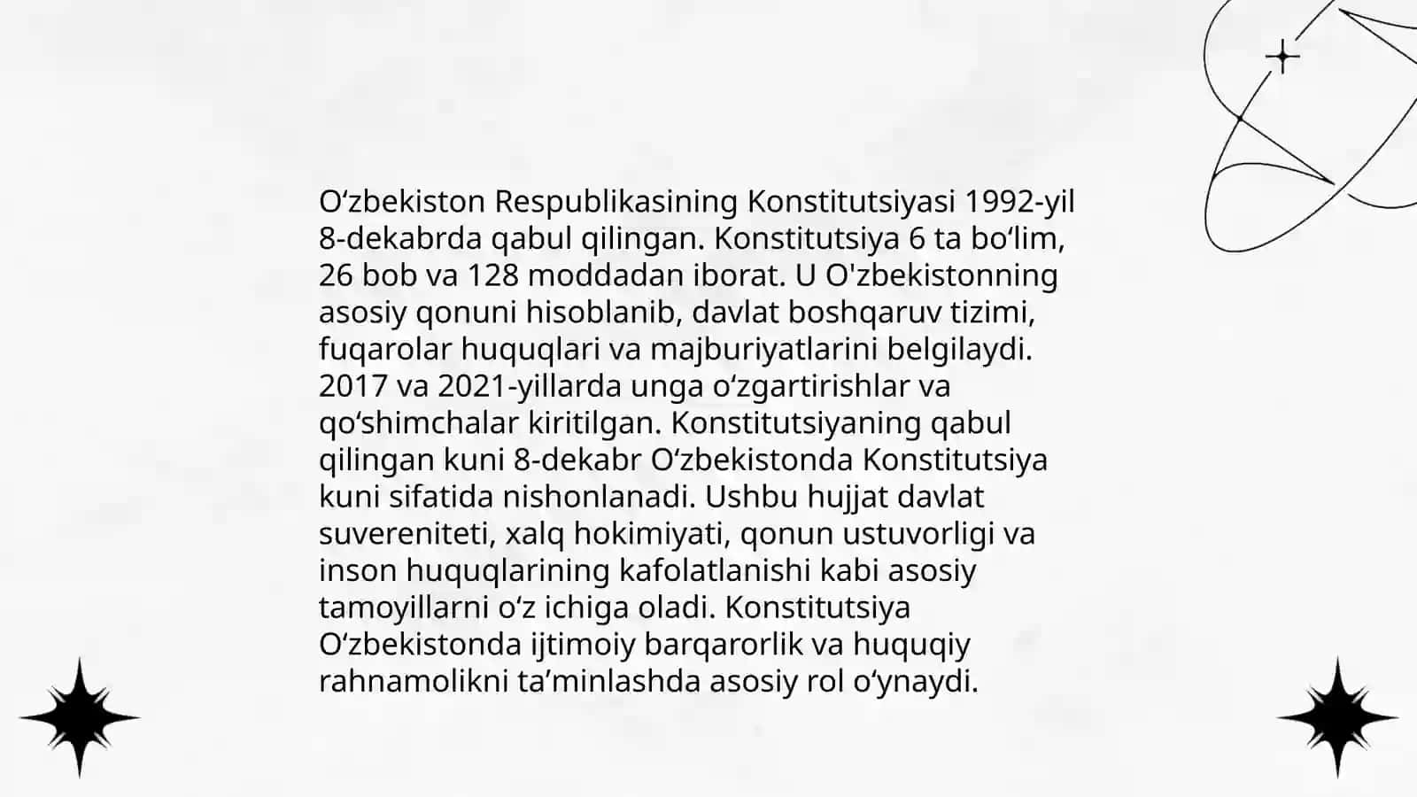 Oʻzbekiston Respublikasining hakimchilik va mamlakat tuzilishi 4
