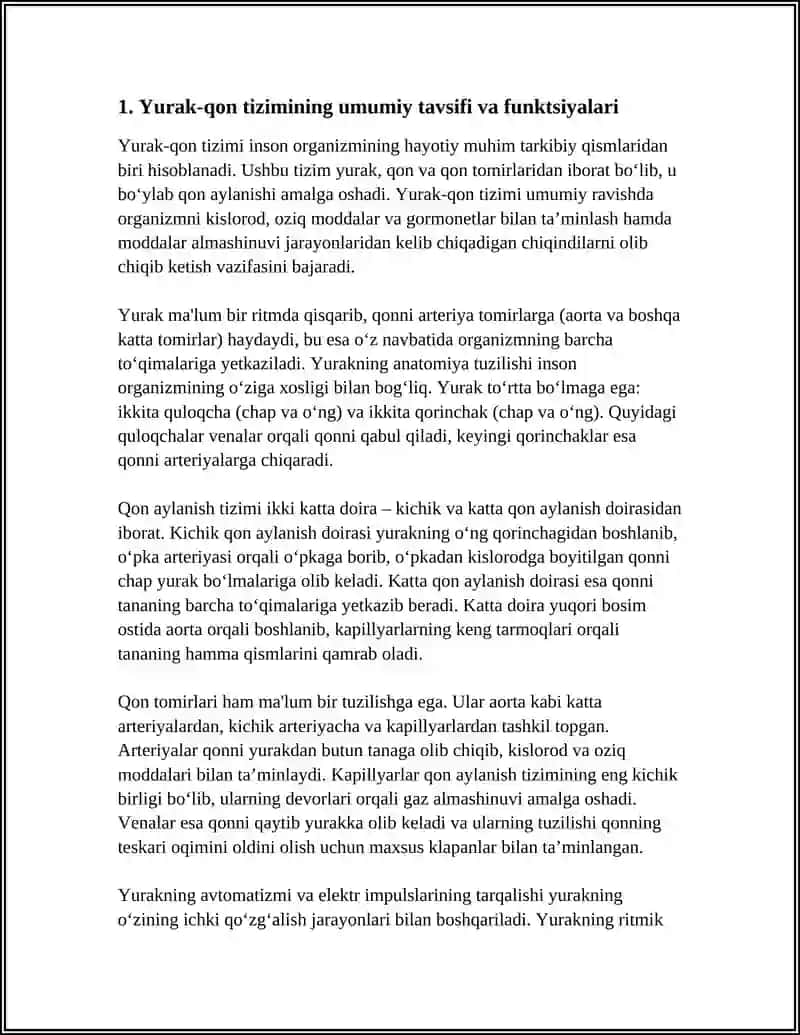 YURAK- QON TIZIMINING ANATOMIYASI VA FIZIOLOGIYASI 4