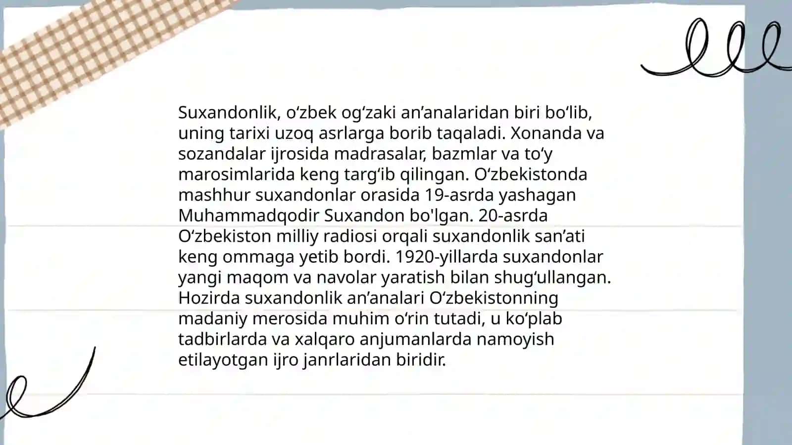Suxan san'ati 4