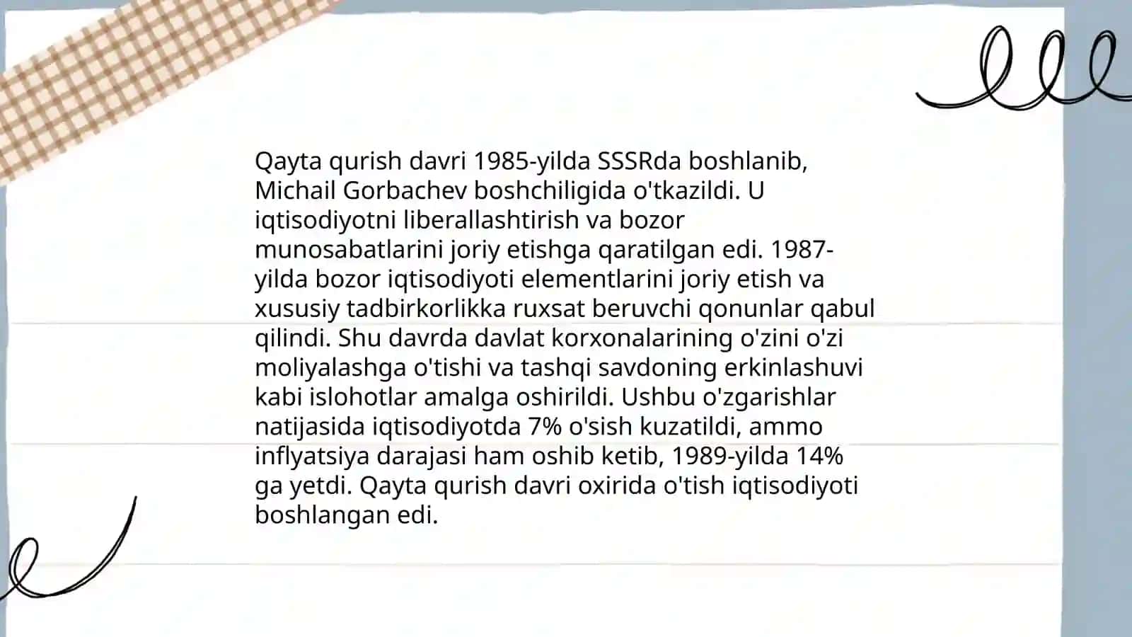 Oʻzbekistonda bozor munosabatlarining rivojlanishi 4