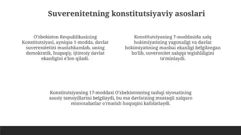 O'zbekiston Respublikasida davlat suverinetiti 4