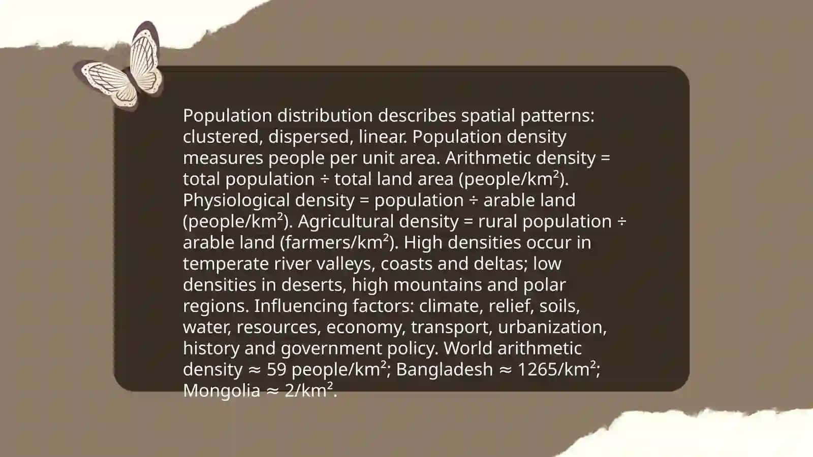 Geography and Populations 4