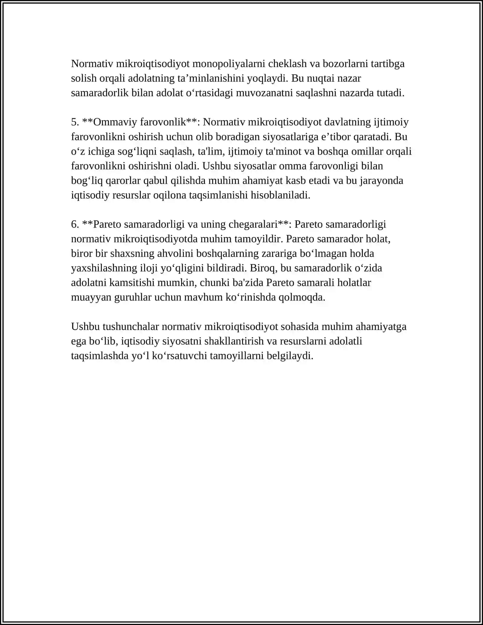 NORMATIV VA POZITIV MIKROIQTISODIYOT 4