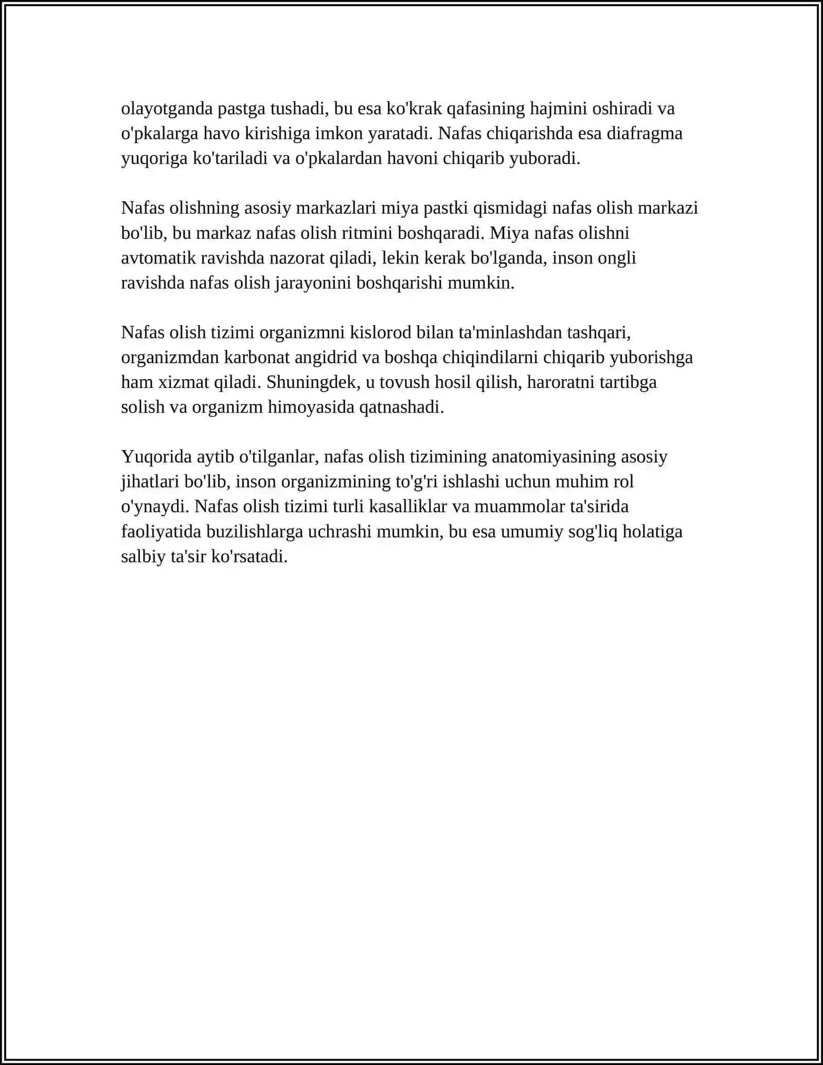 NAFAS TIZIMINING FUNKSIONAL XUSUSIYATLARI 4