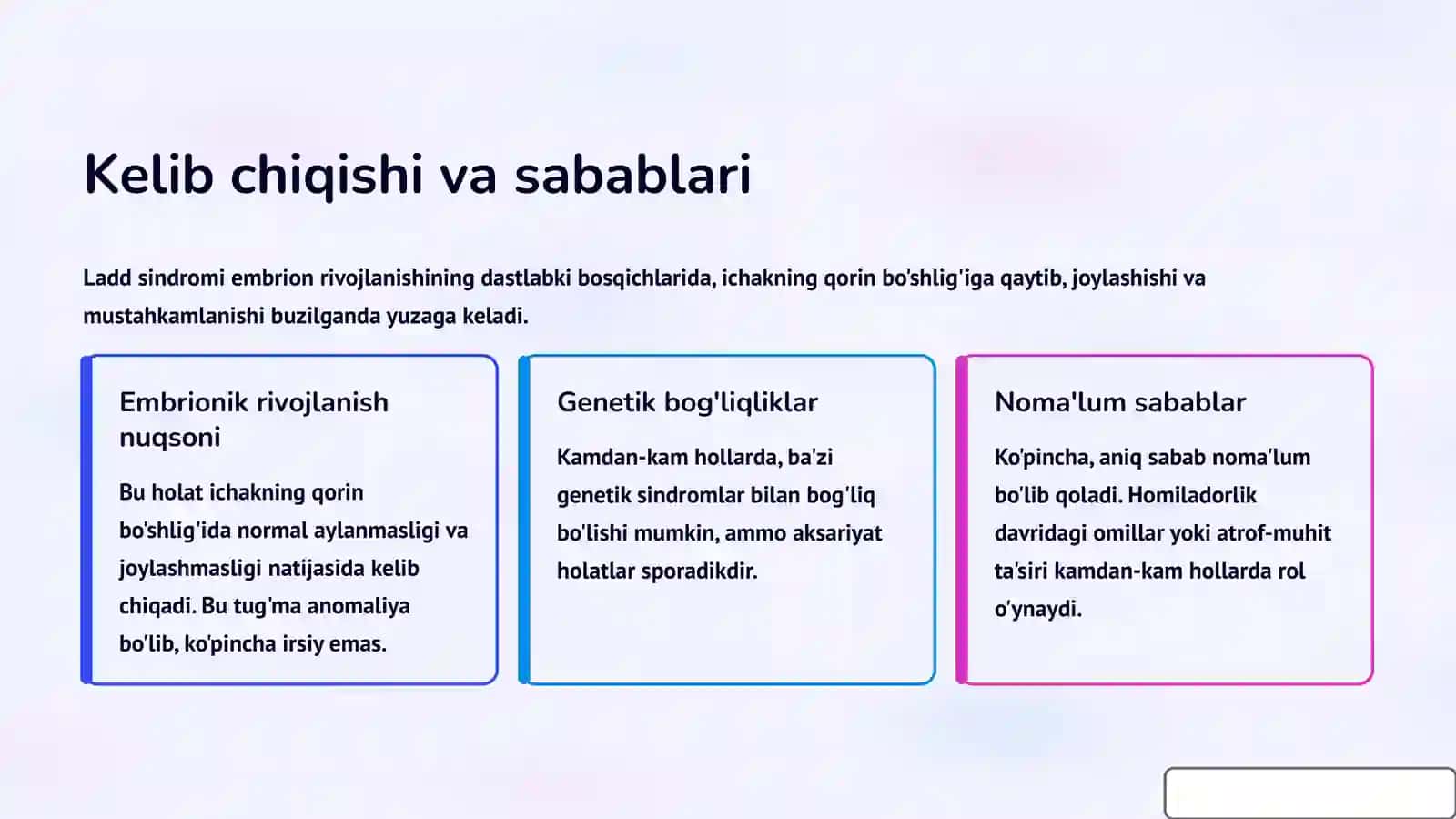 Ladd sindromi: Tushuncha va boshqarish 4