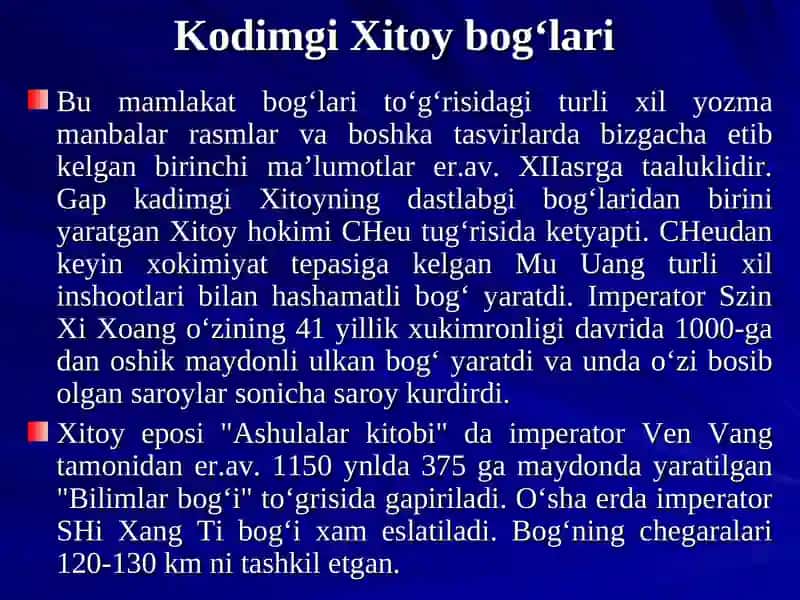 Qadimgi Sharq, Xindiston, Xitoy, va Yaponiya uslublari 4