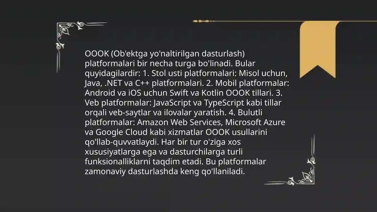 Ommaviy ochiq onlayn kurslar ( OOOK) 4