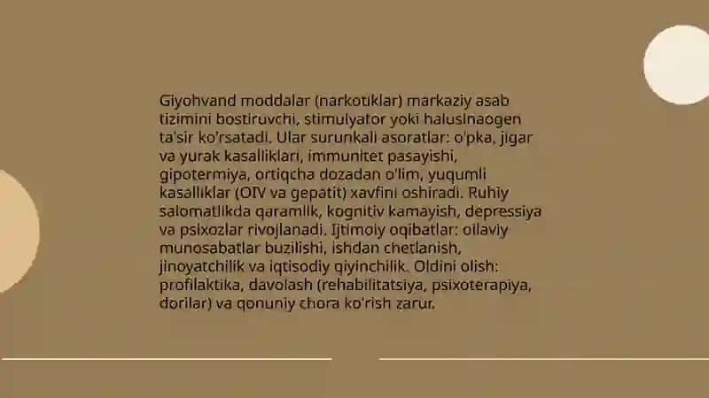 Zararli odatlar 4