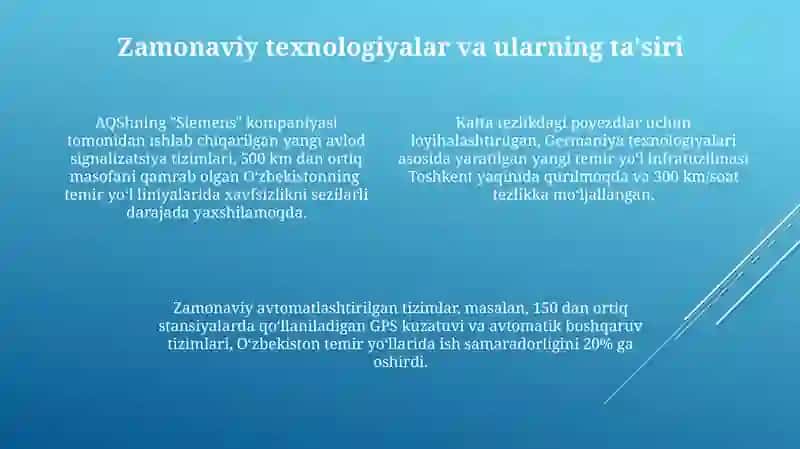 Temir yo'l xo'jaligi Mehnatni meyorlashtrish 4