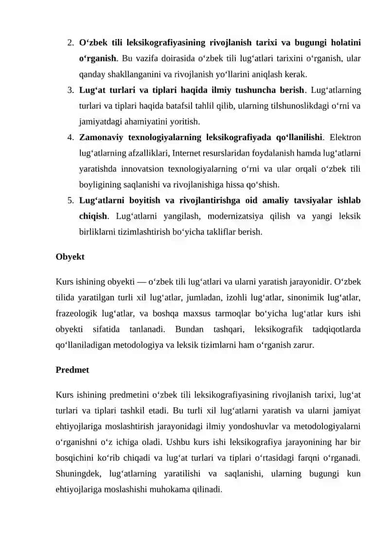 Oʻzbek tili leksikografiyasi. Lug’at turlari va tiplari 4