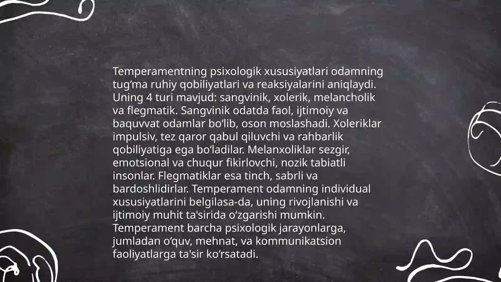 Temperamentning psixologik tavsifi 4