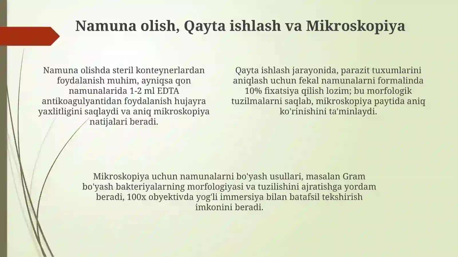 Parazitologik va mikrobiologik metodlar 4