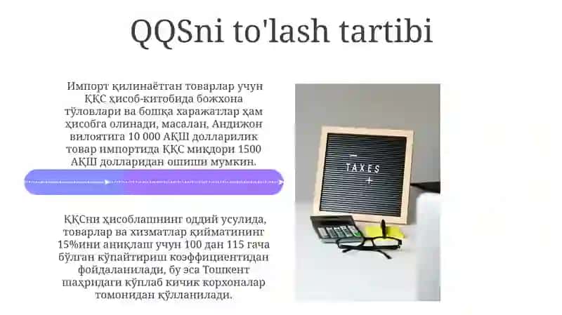 Qo'shilgan Qiymat Solig'i Hisob-kitoblarining Amaliy Misollari 4