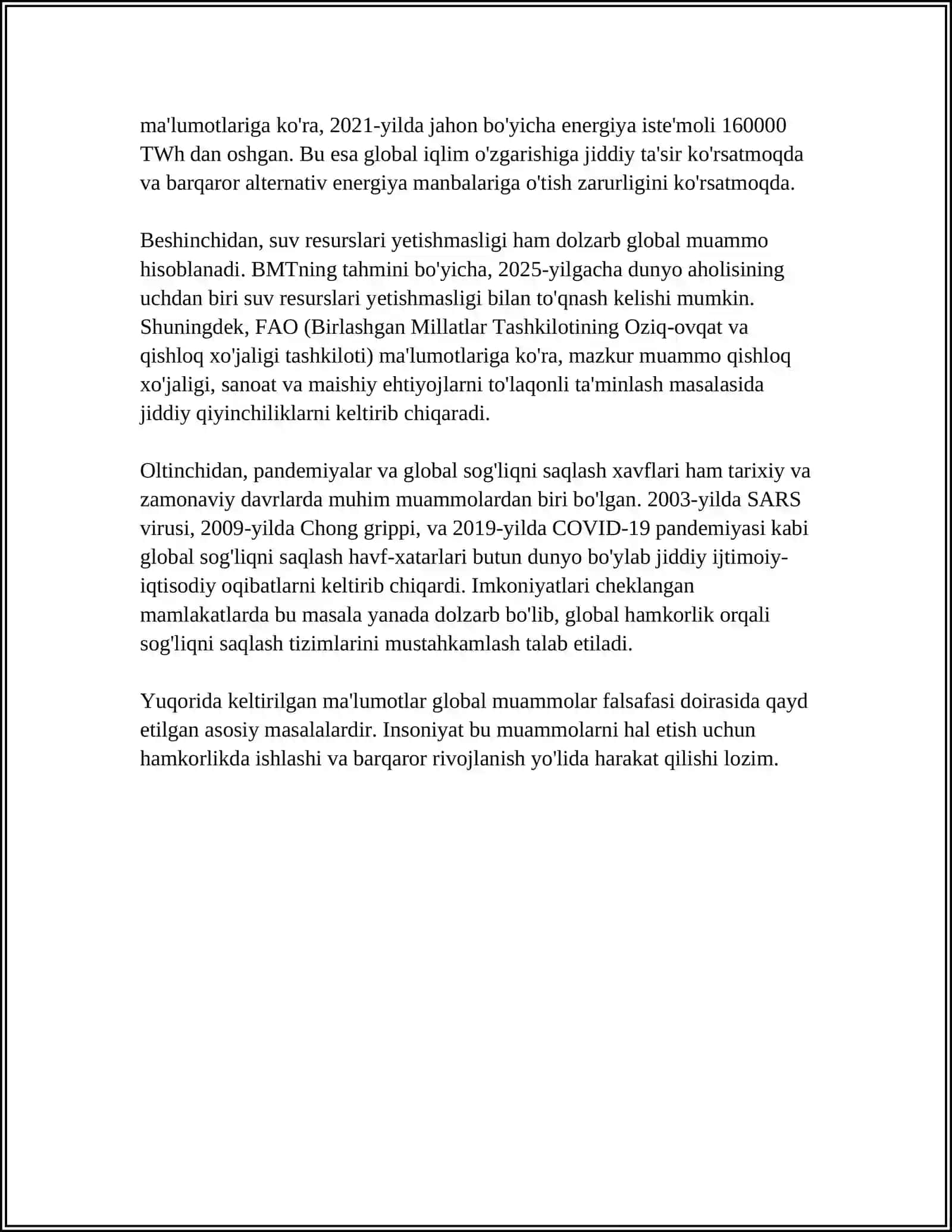 GLOBALLASHUV VA GLOBAL MUAMMOLARNING FALSAFIY JIHATLARI 4