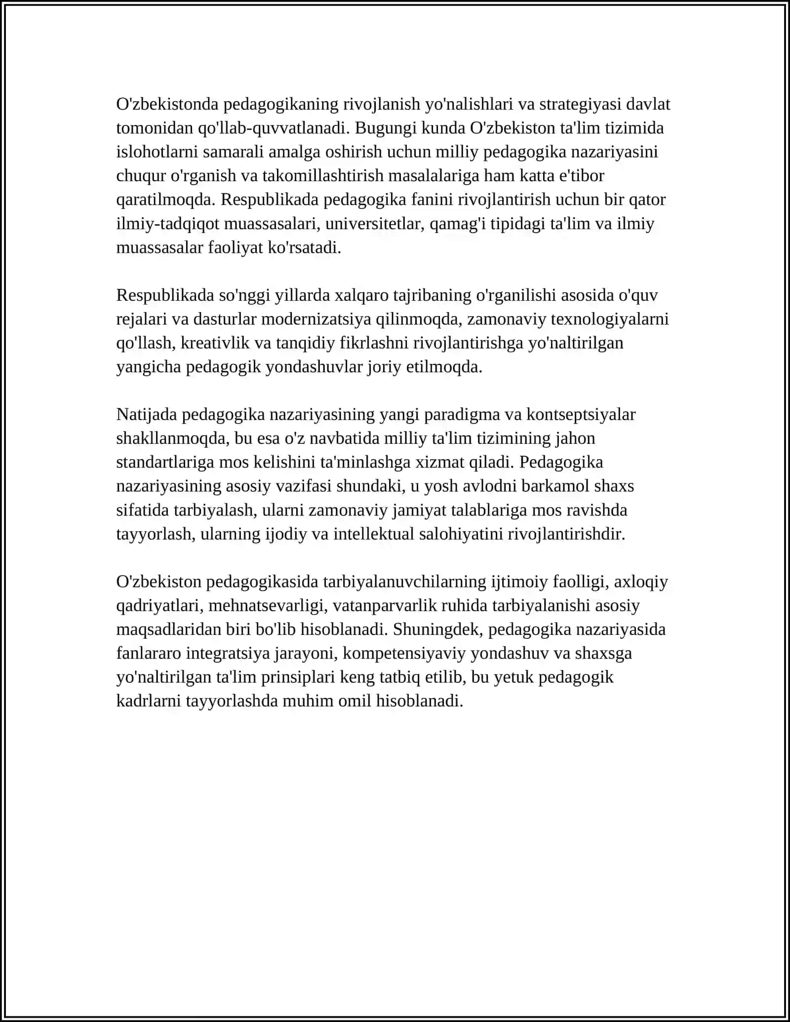 FARGʻONA DAVLAT PEDAGOGIKA VA PSIXOLOGIYA UNIVERSITETI 4