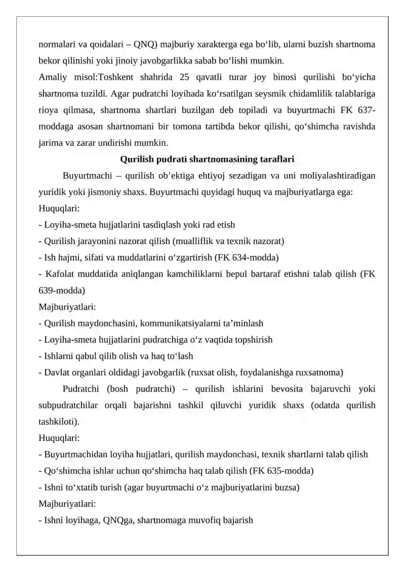 Qurilish pudrati shartnomasi 4
