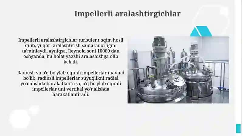 Aralashtirish uskunalarining turlari 4