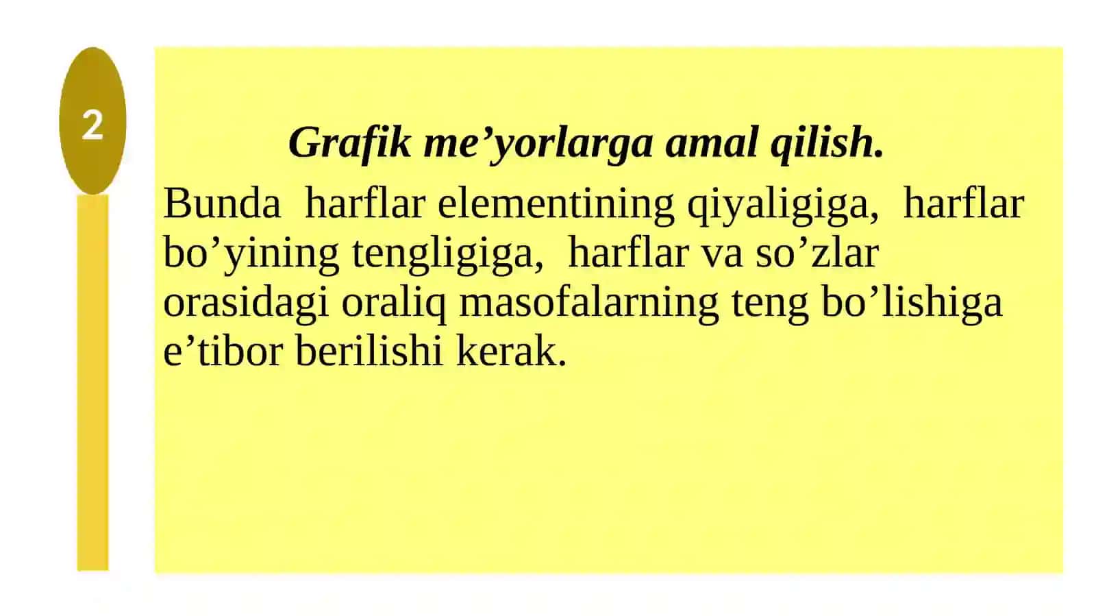 O’quvchilar yozuviga qo’yiladigan talablar 4