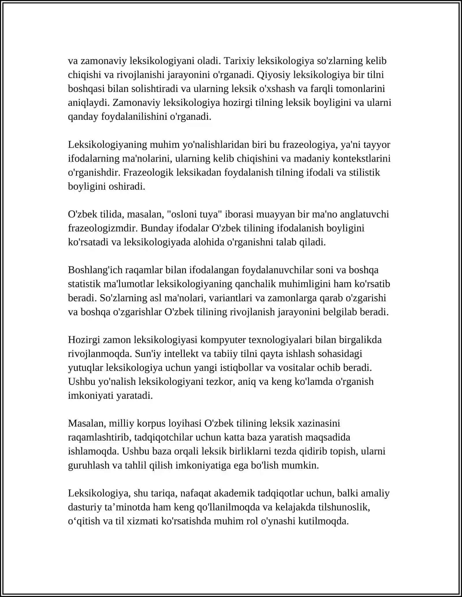 Oʻzbek Tili Ortologiyasi va Vazifalari 4