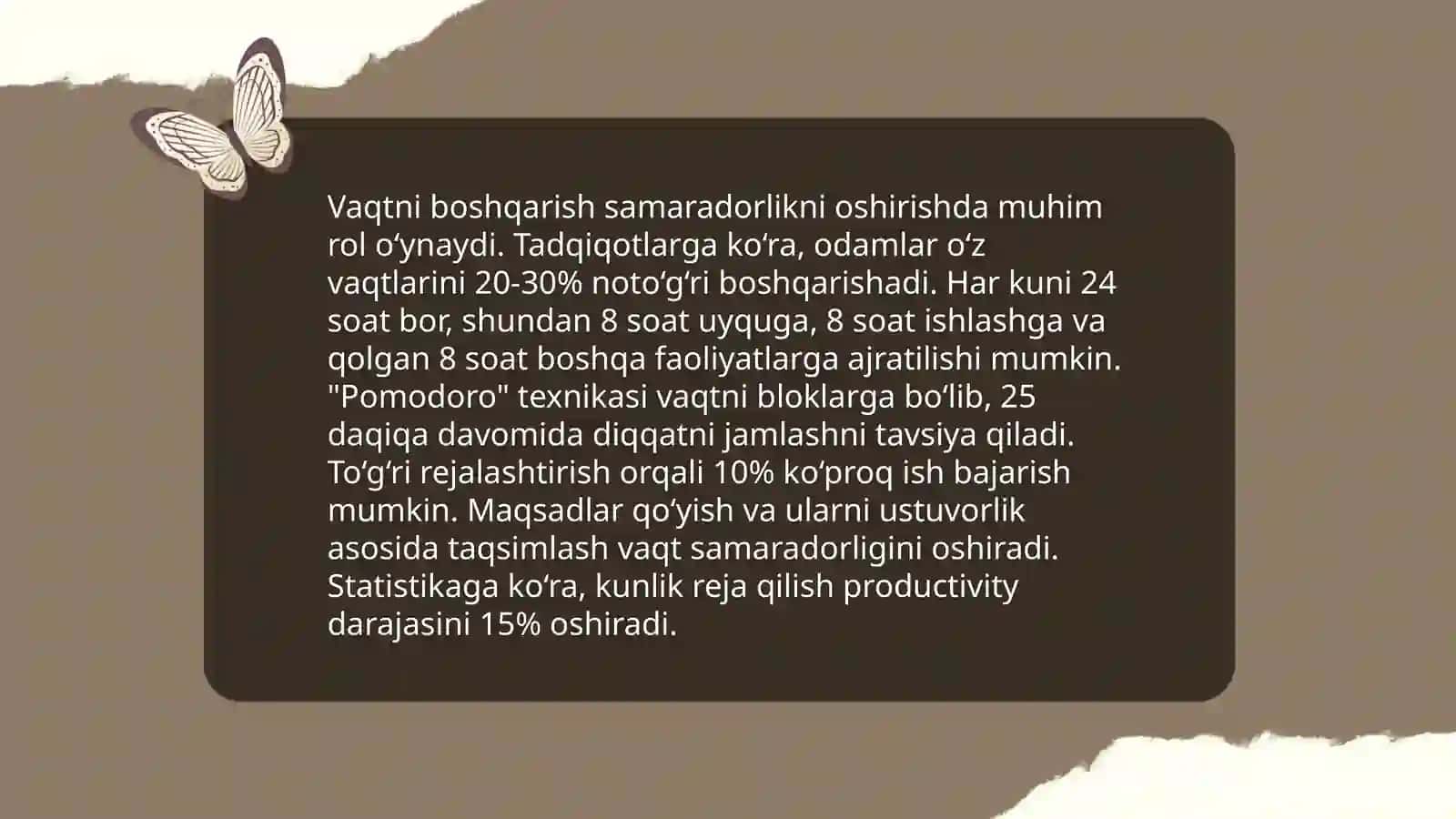 O'z o'zini boshqarish ko'nikmasini rivojlantirish yo'llari 4