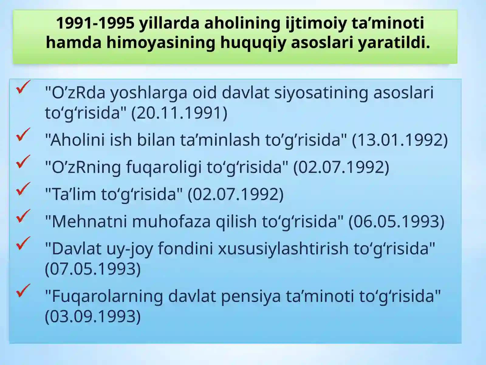 IJTIMOIYSOHADA DAVLAT SIYOSATINING TAKOMILLASHIB BORISHIVAAHOLI FAROVONLIGINI OSHIRISH TADBIRLARI 4