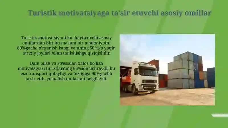 Transport va transport xizmatlarining evolyutsiyasi 4
