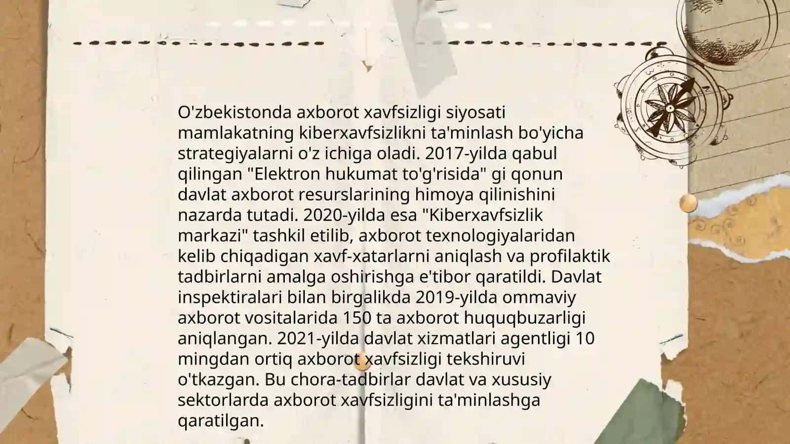 Axborot xavfsizligining huquqiy asoslari 4