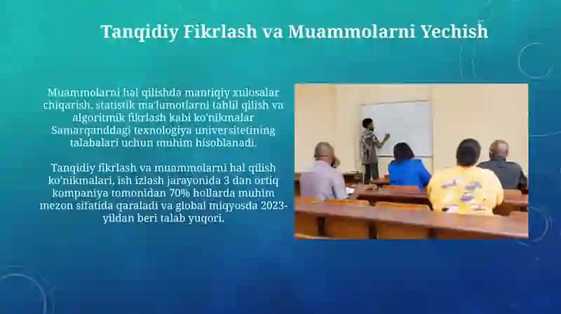 Akademik va Kasbiy Muvaffaqiyat uchun Strategiyalar 4