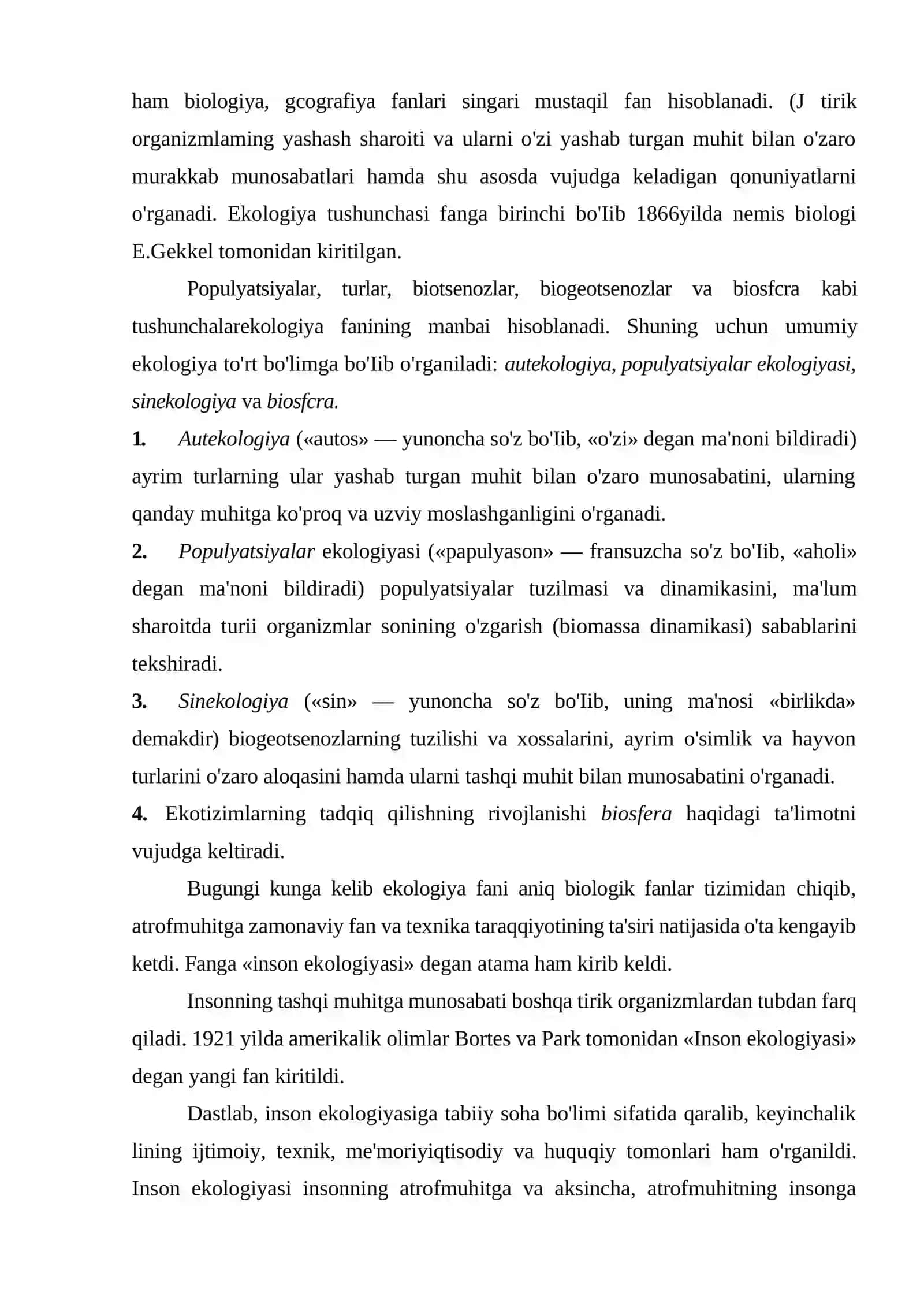 Tabiat bilan tanishtirish metodikasi fanining fan sifatida shakllanishi va rivojlanishi 4