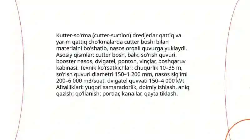Gidromexanizatsiya mashinalari va uskunalari 4