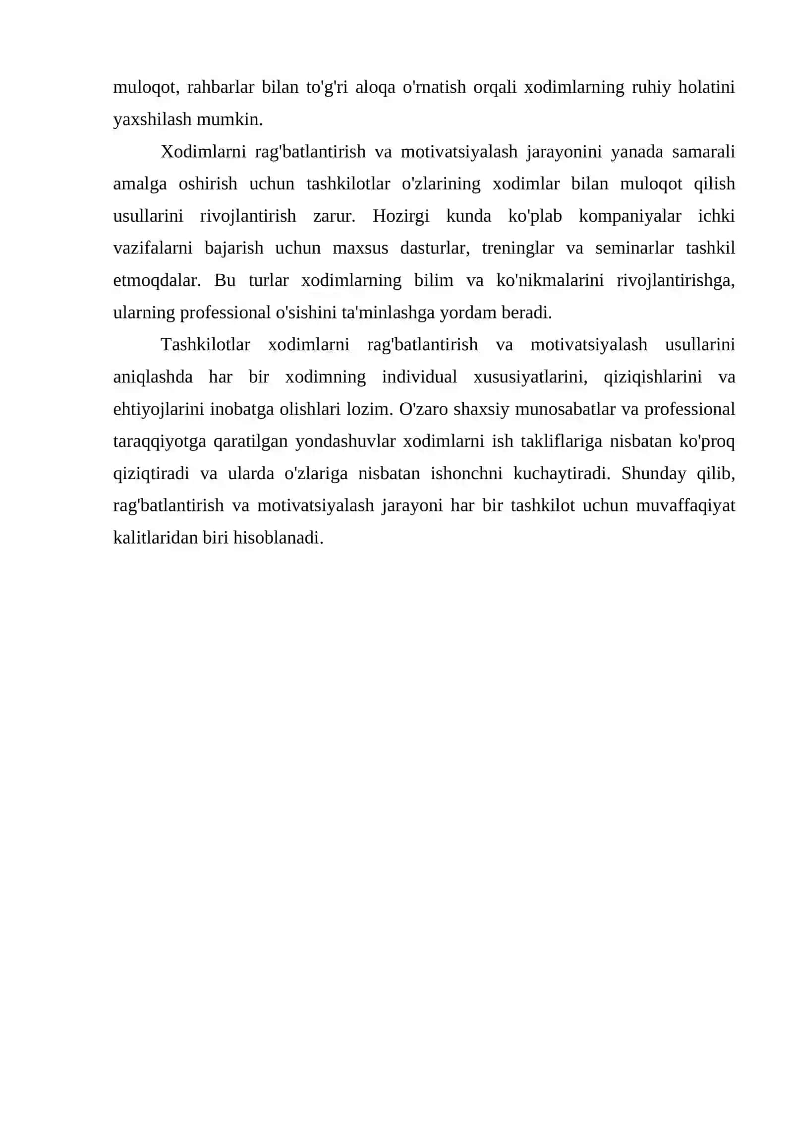 XODIMLARNI RAG'BATLANTIRISH VA MOTIVATSIYALASH USULLARI 4