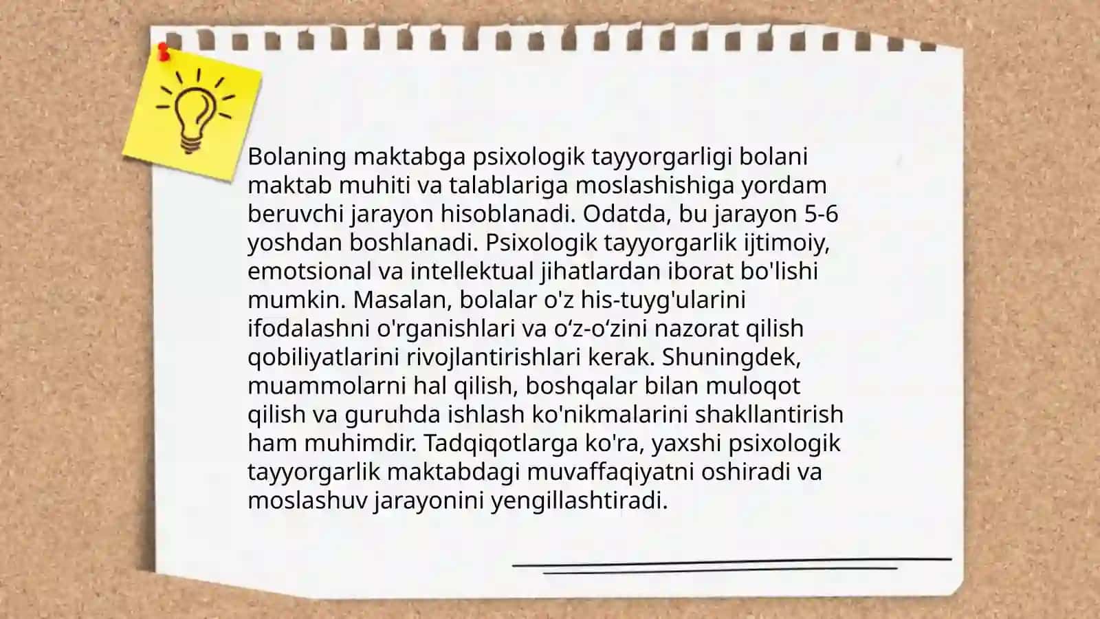 Bolalarni maktabga tayyorlash da oilaning orni 4