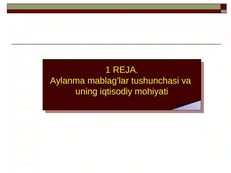 Aylanma mablagʻlarning boshqarish strategiyalari 4