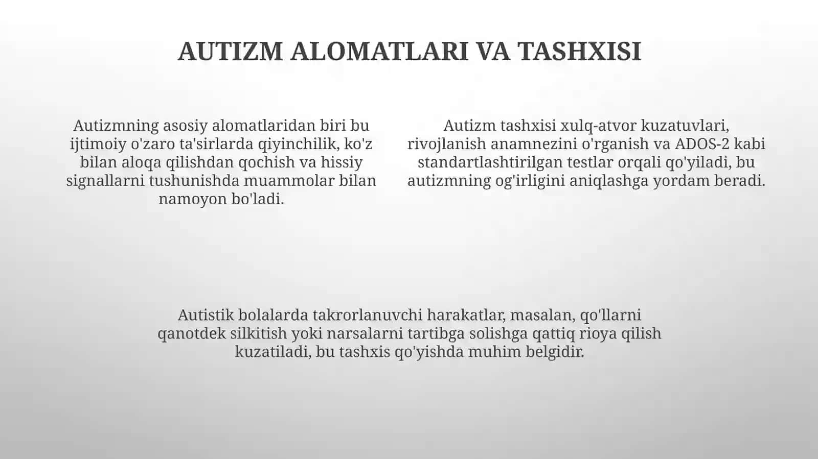 Bolalar autizmi 4