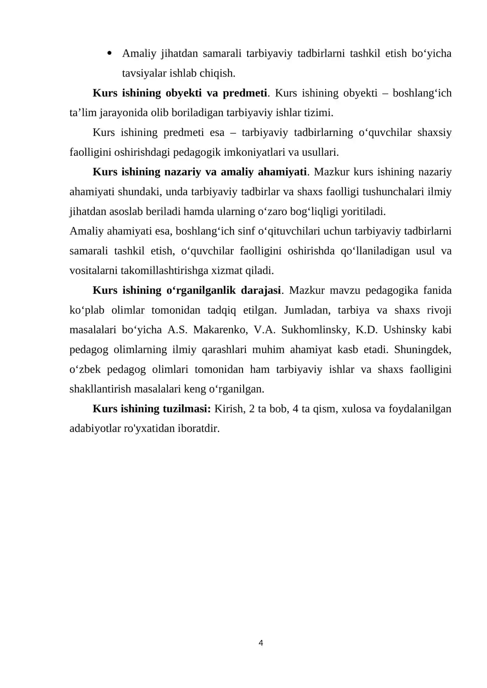 Tarbiyaviy tadbirlarning shaxs faolligini oshirishdagi ahamiyati 4