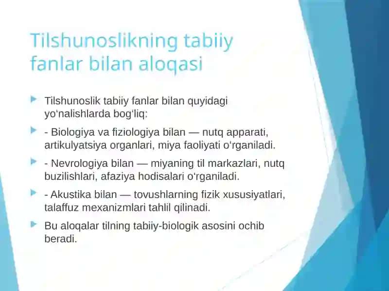 Tilshunoslik ning fan sifatidagi mohiyati 4