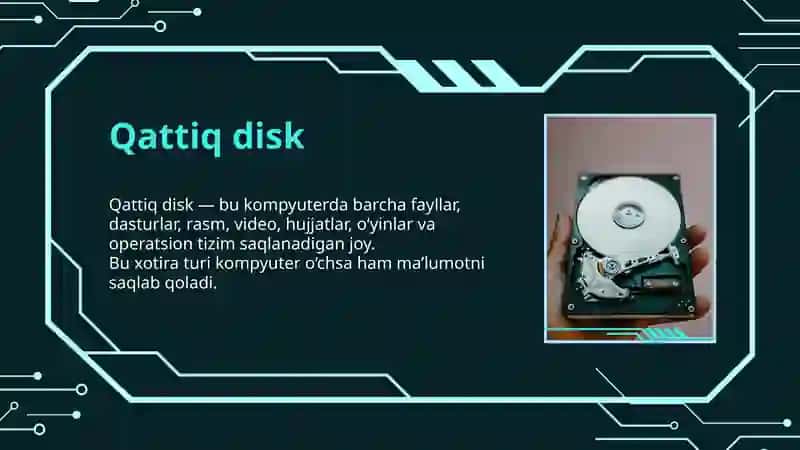 Kompyuter qurulmalari (Slayd) 4