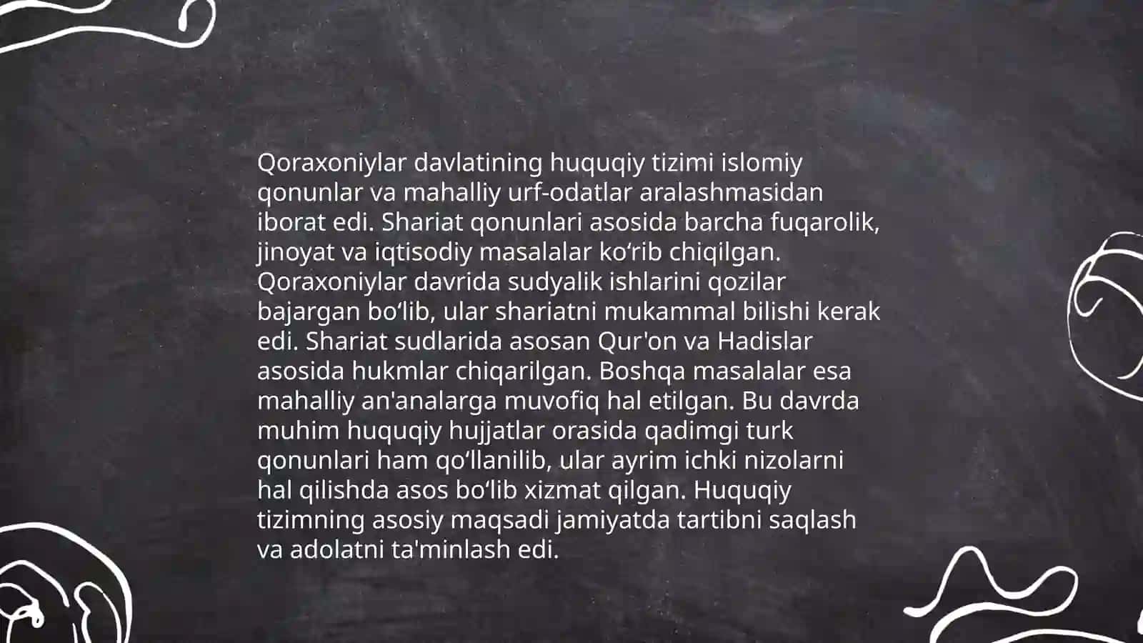 Qoraxoniylar davlati va huquqi 4
