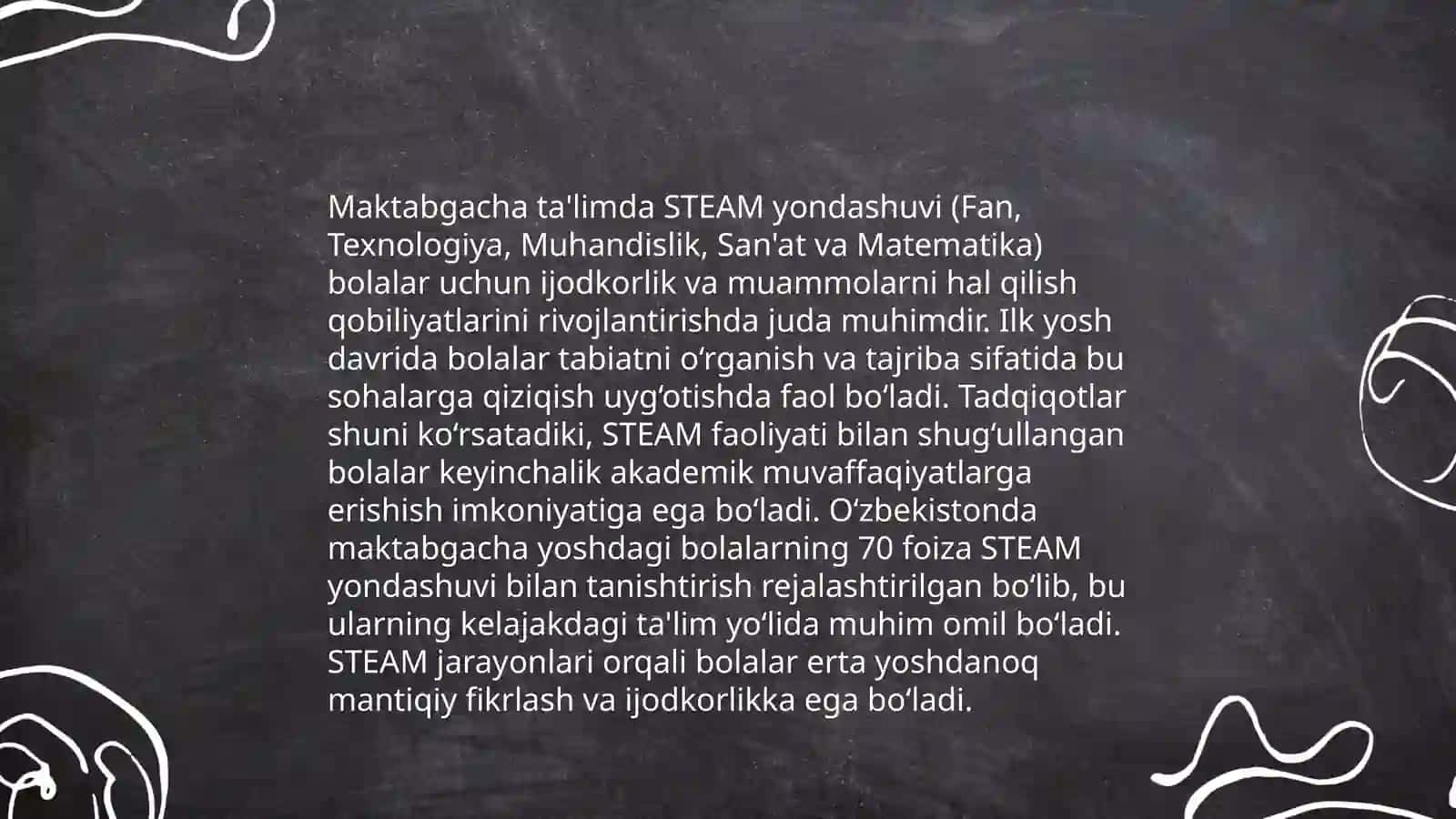 STEAM ta'lim texnologiyasini maktabgacha talimda qo'llashning me'yoriy- uslubiy asoslari 4